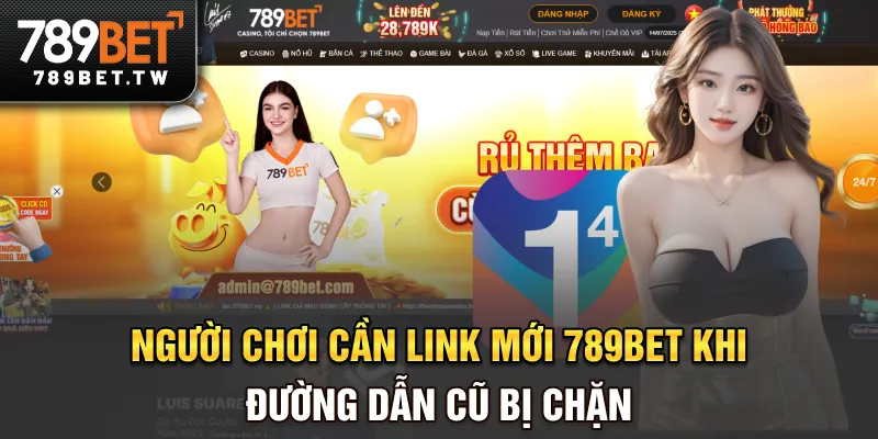 Người chơi cần link mới 789BET khi đường dẫn cũ bị chặn
